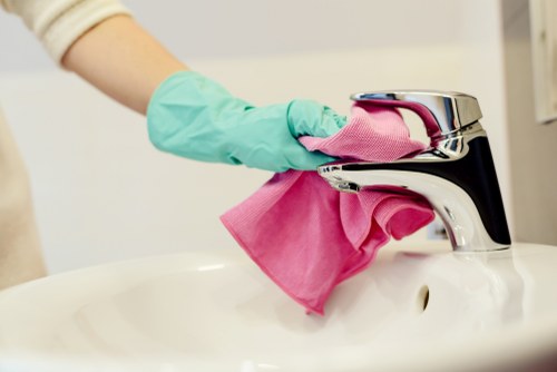 Professional mattress cleaning in East Barnet with deep cleaning equipment