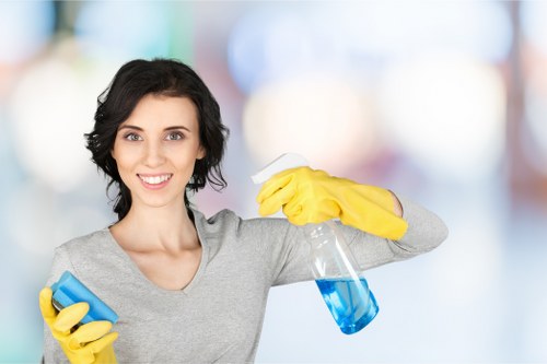 Professional East Barnet carpet cleaners refreshing a living room carpet