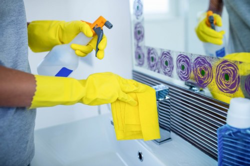 Deep cleaning process for business carpets